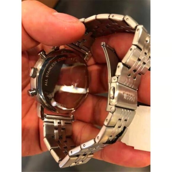 Fossil BQ2328IE Luther Chronograph Stainless Steel Men's Watch - Picture 5 of 8